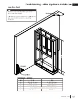 Preview for 43 page of Continental Fireplaces CL38 Installation Manual