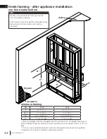 Preview for 44 page of Continental Fireplaces CL38 Installation Manual