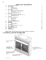 Предварительный просмотр 2 страницы Continental Fireplaces CVF36N Installation And Operating Instructions Manual