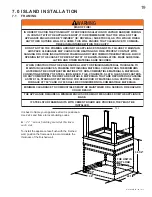 Preview for 19 page of Continental Fireplaces CVF40N Installation And Operating Instructions Manual