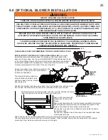 Preview for 25 page of Continental Fireplaces CVF40N Installation And Operating Instructions Manual