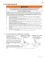 Preview for 23 page of Continental Fireplaces CVF42N Installation And Operating Instructions Manual