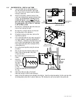 Preview for 19 page of Continental Fireplaces CWHD31N Installation And Operating Instructions Manual