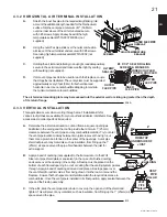 Preview for 21 page of Continental Fireplaces CWHD31N Installation And Operating Instructions Manual