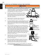 Preview for 22 page of Continental Fireplaces CWHD31N Installation And Operating Instructions Manual