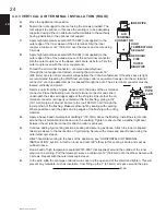 Preview for 24 page of Continental Fireplaces CWHD31N Installation And Operating Instructions Manual