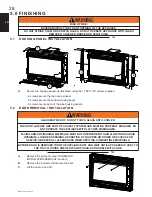 Preview for 28 page of Continental Fireplaces CWHD31N Installation And Operating Instructions Manual