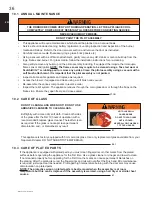 Preview for 36 page of Continental Fireplaces CWHD31N Installation And Operating Instructions Manual