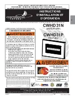 Preview for 49 page of Continental Fireplaces CWHD31N Installation And Operating Instructions Manual