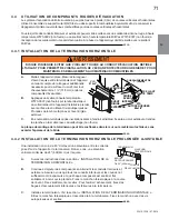 Preview for 71 page of Continental Fireplaces CWHD31N Installation And Operating Instructions Manual