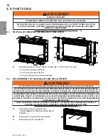 Preview for 76 page of Continental Fireplaces CWHD31N Installation And Operating Instructions Manual