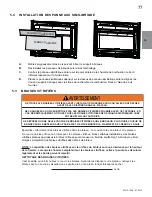 Preview for 77 page of Continental Fireplaces CWHD31N Installation And Operating Instructions Manual