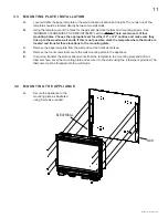 Preview for 11 page of Continental Fireplaces CWHVF31N Installation And Operating Instructions Manual