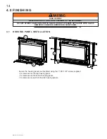 Preview for 14 page of Continental Fireplaces CWHVF31N Installation And Operating Instructions Manual