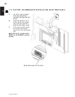 Предварительный просмотр 44 страницы Continental Fireplaces CX70NT Installation And Operating Instructions Manual