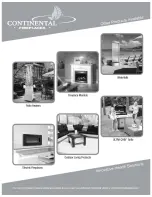 Предварительный просмотр 62 страницы Continental Fireplaces CX70NT Installation And Operating Instructions Manual