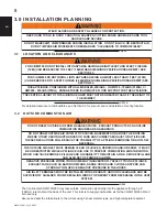 Preview for 8 page of Continental Heating & Cooling CHMF 150 Installation And Operating Instructions Manual