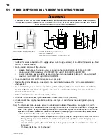 Предварительный просмотр 18 страницы Continental Heating & Cooling CHMF150 Installation And Operating Instructions Manual