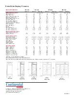 Предварительный просмотр 2 страницы Continental Refrigerator 1FE-GD Specification Sheet