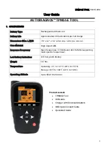 Предварительный просмотр 1 страницы Continental Refrigerator AUTODIAGNOS TPMS SE User Manual