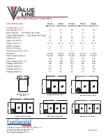 Preview for 2 page of Continental Refrigerator BBUC50-GD Specifications