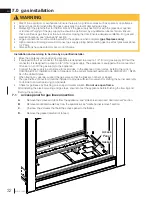 Preview for 32 page of Continental Refrigerator Builder Series Installation And Operation Manual