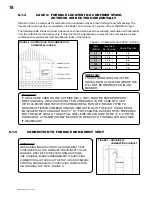 Preview for 18 page of Continental Refrigerator C95 SERIES Installation And Operating Manual