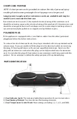 Preview for 3 page of Continental Refrigerator CE-BU149 User Manual