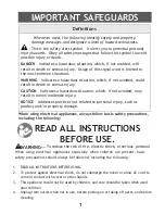 Предварительный просмотр 2 страницы Continental Refrigerator CE-MX101 User Manual