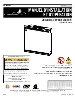 Preview for 27 page of Continental Refrigerator CEFB36H-BS Installation And Operation Manual