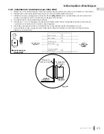 Preview for 43 page of Continental Refrigerator CEFB36H-BS Installation And Operation Manual