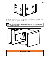 Preview for 15 page of Continental Refrigerator CHMF100 Installation And Operating Instructions Manual