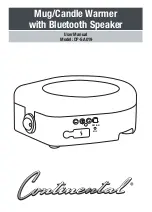 Continental Refrigerator CP-SA019 User Manual preview