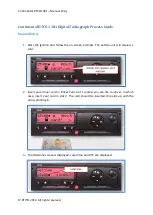 Предварительный просмотр 1 страницы Continental Refrigerator DTCO 1381 Process Manual