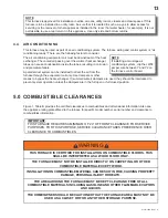 Preview for 13 page of Continental Refrigerator TWO STAGE MULTI POSITION HIGH EFFICIENCY (CONDENSING) FORCED AIR GAS FURNACE Installation And Operating Manual