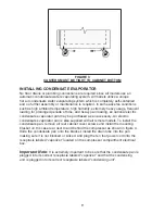 Предварительный просмотр 9 страницы Continental Refrigerator Undercounter Refrigerator and Freezer Pizza Preparation Table Instruction Manual