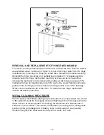 Предварительный просмотр 12 страницы Continental Refrigerator Undercounter Refrigerator and Freezer Pizza Preparation Table Instruction Manual