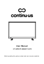 Continu.us CT-2270 User Manual предпросмотр