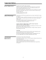 Preview for 6 page of Continuous CT-2610 User Manual