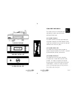 Предварительный просмотр 5 страницы Continuum Audio Caliburn Owner'S Manual