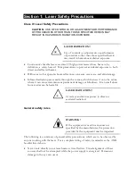 Preview for 17 page of Continuum Surelite EX 10 Operation And Maintenance Manual