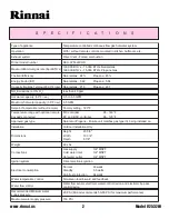 Preview for 2 page of Continuum V2532W User Manual