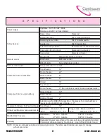 Preview for 3 page of Continuum V2532W User Manual