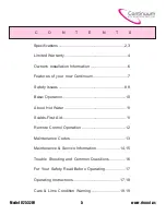 Preview for 5 page of Continuum V2532W User Manual