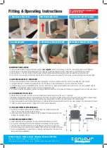 Preview for 2 page of Contour CLS Fitting & Operating Instructions