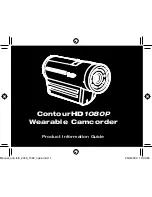 Предварительный просмотр 1 страницы Contour ContourHD 1300 Product Information Manual