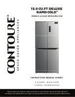 contoure RAPIDCOLD R-1540GBK Instruction Manual preview