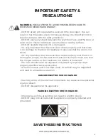 Preview for 6 page of contoure RV-580-OTR Instruction Manual