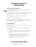 Preview for 8 page of contoure RV-580-OTR Instruction Manual