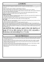 Preview for 2 page of Contours AQ605 Assembly Instructions Manual